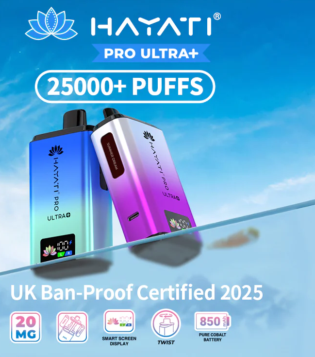 HAYATI PRO ULTRA+ 25K+ puffs