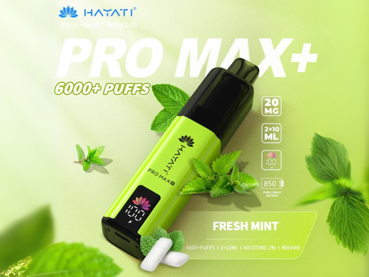 HAYATI PRO MAX + 6K PREFILLED POD (FRESH MINT)