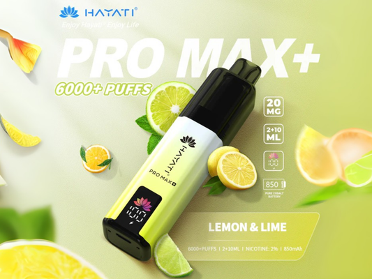 HAYATI PRO MAX + 6K PREFILLED POD (LEMON & LIME)