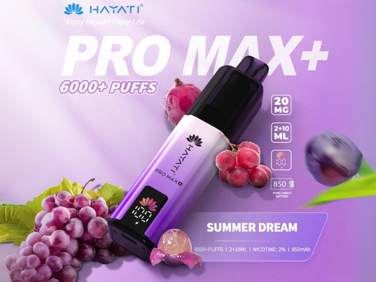 HAYATI PRO MAX + 6K PREFILLED POD (SUMMER DREAM)